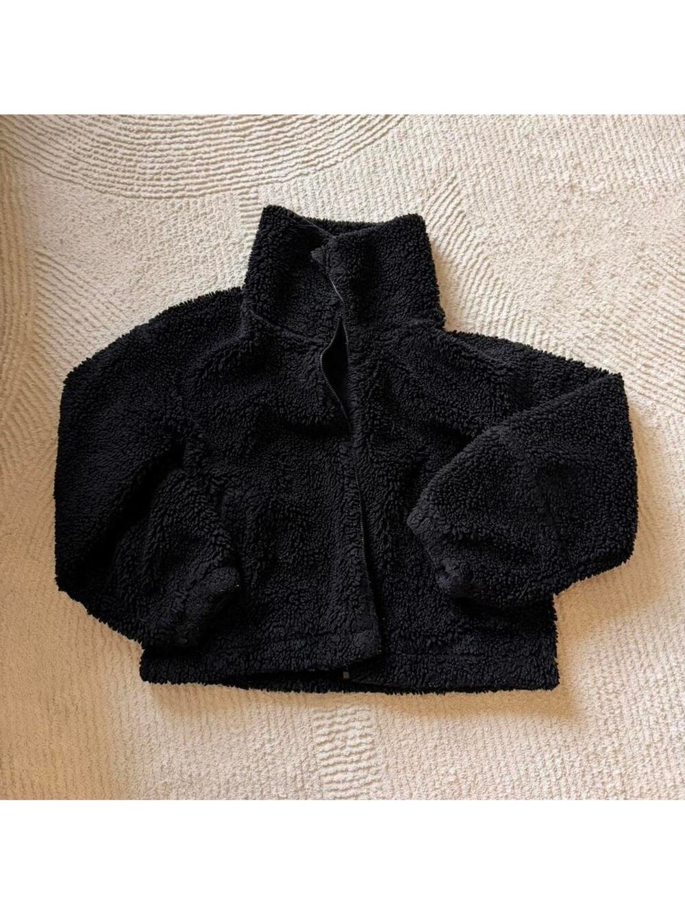 Lululemon sherpa fleece zip up